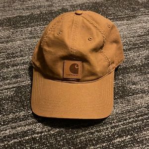 trendy brown carhartt hat